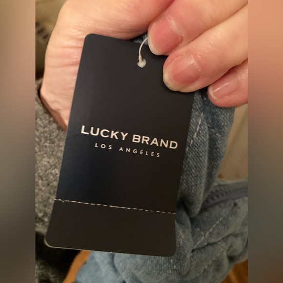 Lucky Denim Quilted Shoulder Bag - Picture 4 of 6